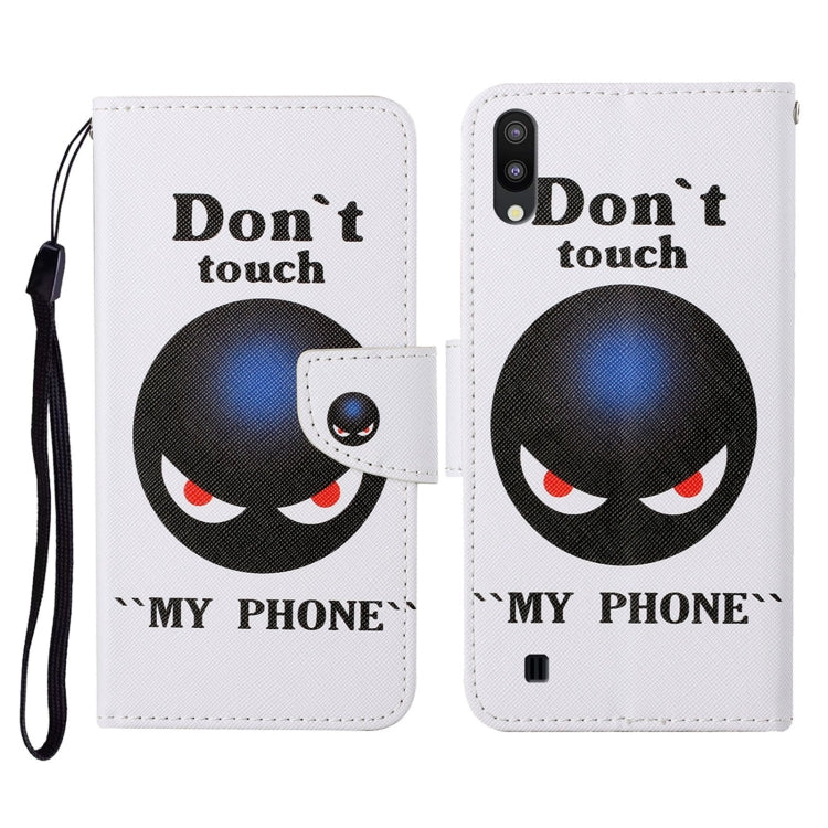 Custodia portafoglio in pelle per Samsung Galaxy M10