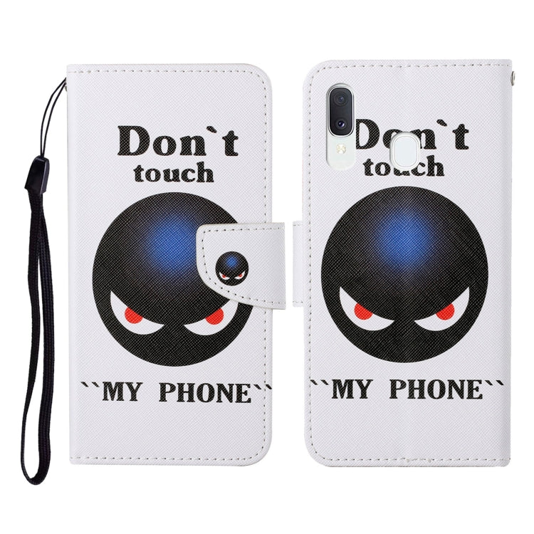 Custodia portafoglio in pelle per Samsung Galaxy A40
