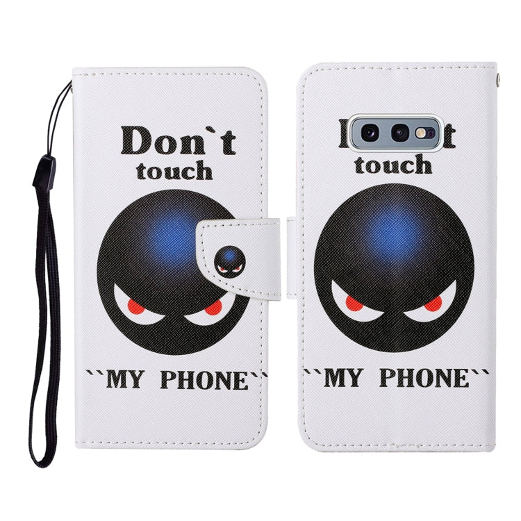Custodia portafoglio in pelle per Samsung Galaxy S10e