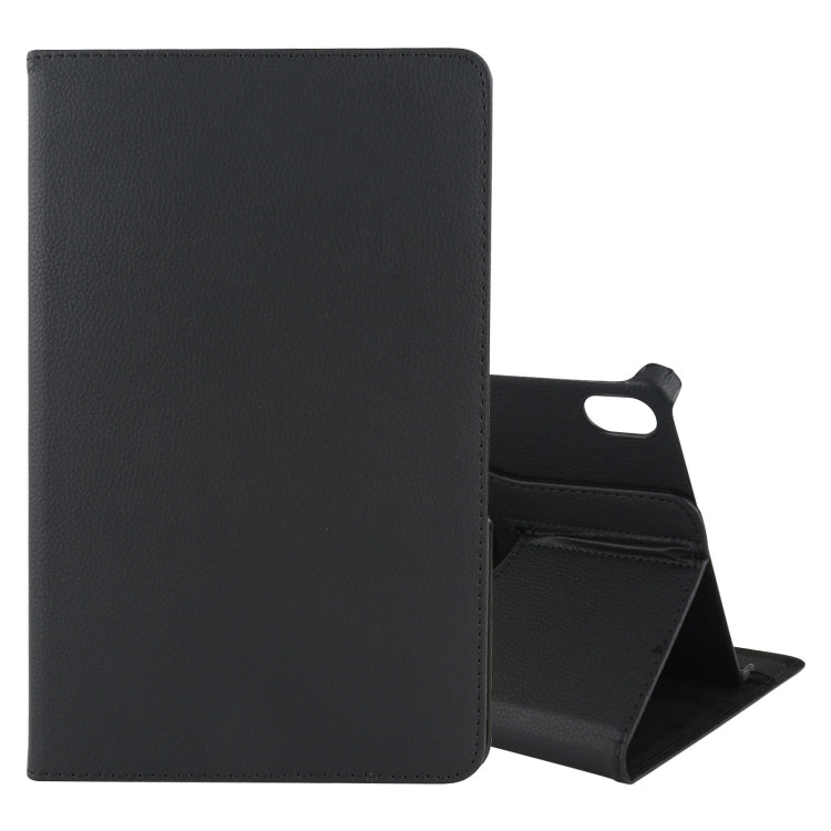 Litchi Texture Flip orizzontale Custodia in pelle con rotazione a 360 gradi con supporto, For Lenovo Tab P11 / Tab P11 5G, For Lenovo M10