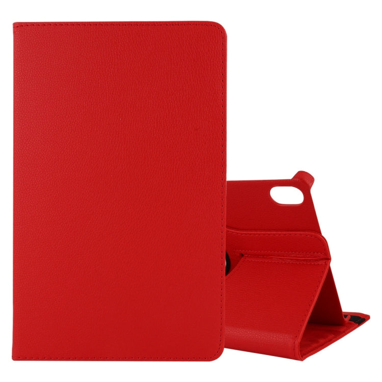 Litchi Texture Flip orizzontale Custodia in pelle con rotazione a 360 gradi con supporto, For Lenovo Tab P11 / Tab P11 5G, For Lenovo M10