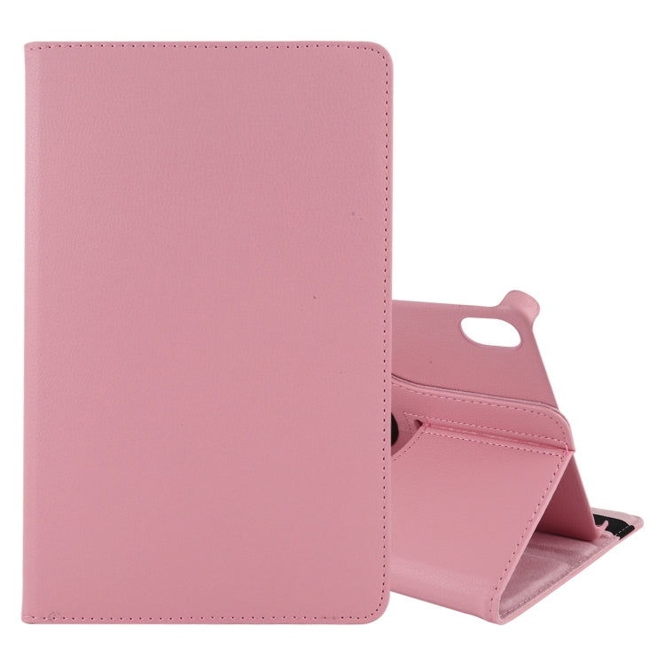 Litchi Texture Flip orizzontale Custodia in pelle con rotazione a 360 gradi con supporto, For Lenovo Tab P11 / Tab P11 5G, For Lenovo M10