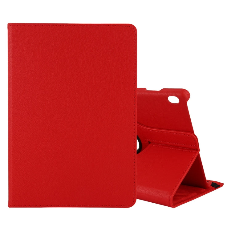 Litchi Texture Flip orizzontale Custodia in pelle con rotazione a 360 gradi con supporto, For Lenovo Tab P11 / Tab P11 5G, For Lenovo M10