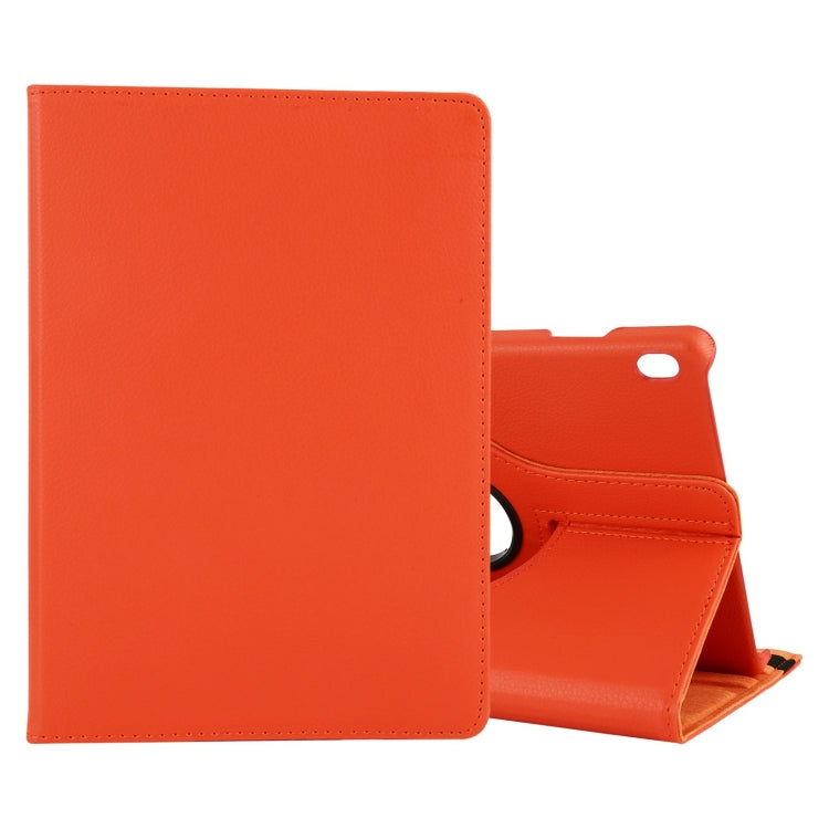 Litchi Texture Flip orizzontale Custodia in pelle con rotazione a 360 gradi con supporto, For Lenovo Tab P11 / Tab P11 5G, For Lenovo M10