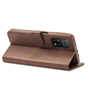 Per Xiaomi Redmi Note 10 / Note 10S LC.IMEEKE Custodia in pelle a vibrazione orizzontale con struttura in vitello con supporto e slot per schede e portafoglio, For Xiaomi Redmi Note 10 / Note 10S