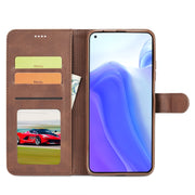 Per Xiaomi Redmi Note 10 / Note 10S LC.IMEEKE Custodia in pelle a vibrazione orizzontale con struttura in vitello con supporto e slot per schede e portafoglio, For Xiaomi Redmi Note 10 / Note 10S