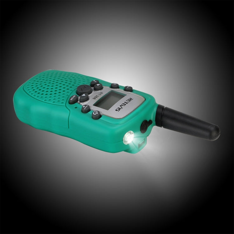 1 paio RETEVIS RT388 0.5W EU Frequenza 446MHz 8CHS Walkie Talkie portatile per bambini, RT388(Blue), RT388(Purple), RT388(Yellow), RT388(Black), RT388(Pink)