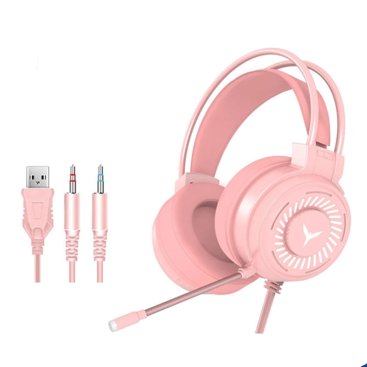 Cuffie cablate da gioco G58 con microfono e cavo 2m