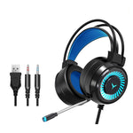 Cuffie cablate da gioco G58 con microfono e cavo 2m