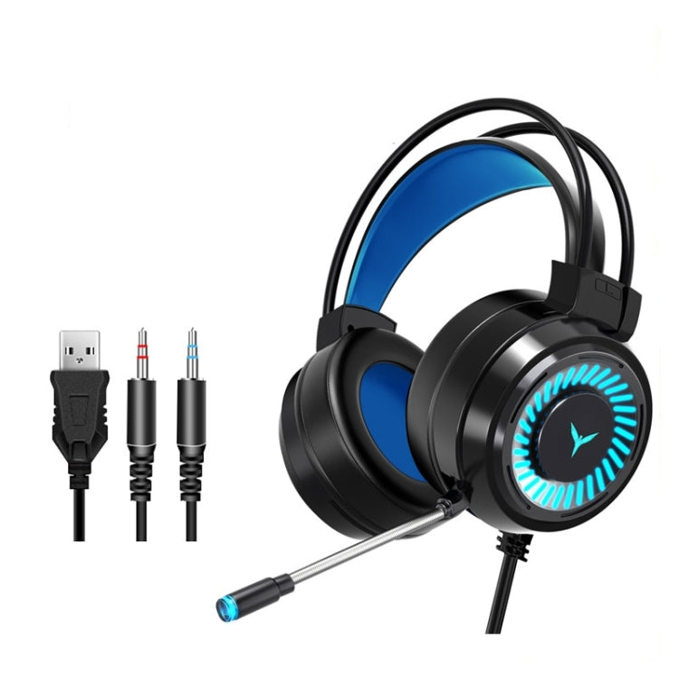 Cuffie cablate da gioco G58 con microfono e cavo 2m