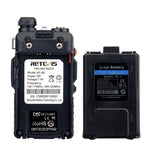 Walkie Talkie Retevis RT-5R 128 Canali 400-520MHz VHF