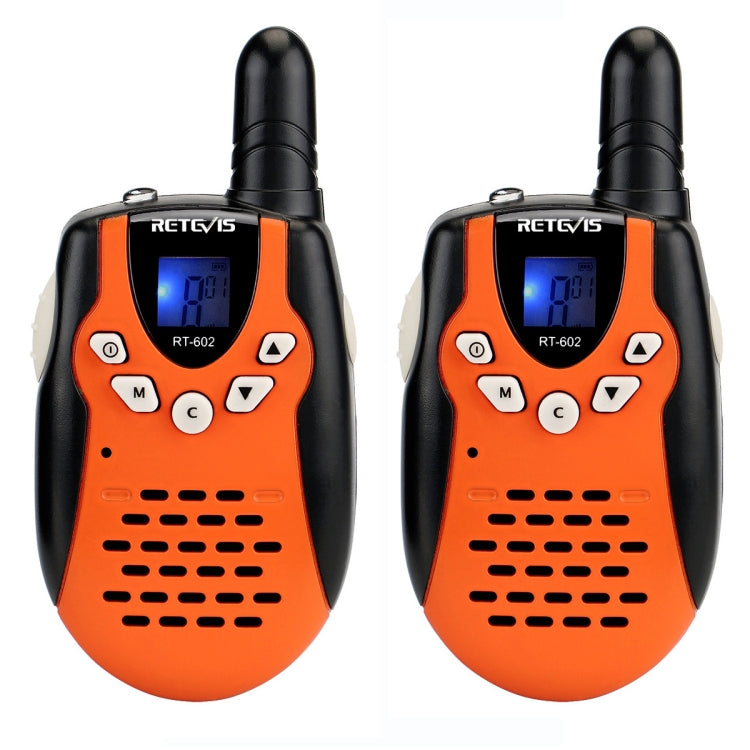 1 Pair RETEVIS RT602 0.5W EU Frequency 446.00625-446.09375MHz 8CHS Portable Walkie Talkie for Kids, EU Plug, RT602 EU Plug