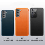 Custodia flip in pelle con finestra laterale per Samsung Galaxy