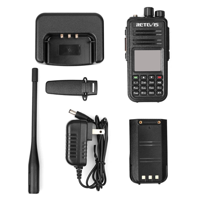 RETEVIS RT3S 136-174 MHz + 400-480 MHz 3000CH Palmare DMR Radio digitale bidirezionale Walkie Talkie, RT3S