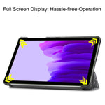 Custodia flip in pelle con supporto per Samsung Galaxy Tab A7 Lit
