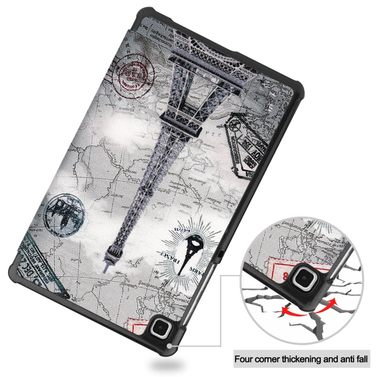 Custodia flip in pelle con supporto per Samsung Galaxy Tab A7 Lit