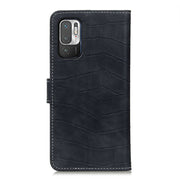 Custodia in pelle a vibrazione orizzontale con struttura in coccodrillo con supporto, slot per carte e portafoglio, For Xiaomi Poco M3 Pro 4G / Poco M3 Pro 5G / Redmi Note 10 5G, For OPPO Realme C21
