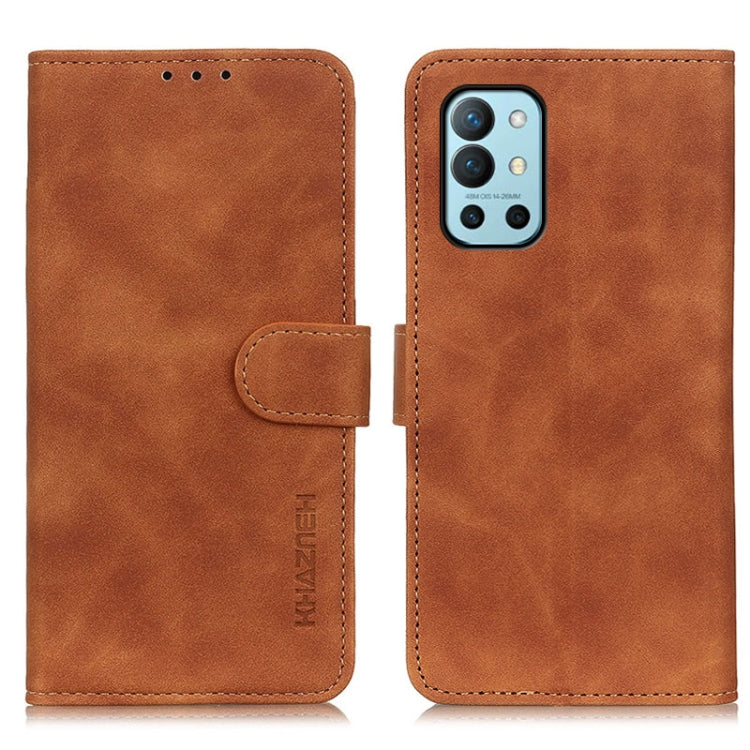 KHAZNEH Retro Texture PU + TPU Custodia in pelle a vibrazione orizzontale con supporto, slot per carte e portafoglio, For OnePlus 9R, For OPPO A54 4G, For OPPO A93 5G / A54 5G / A74 5G, For OPPO Realme 8 / 8 Pro