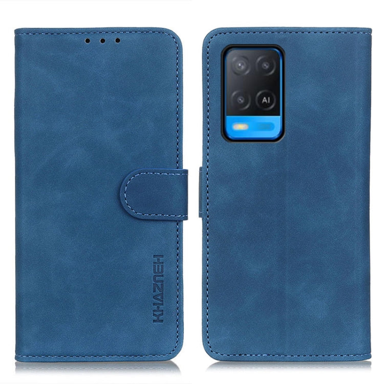 KHAZNEH Retro Texture PU + TPU Custodia in pelle a vibrazione orizzontale con supporto, slot per carte e portafoglio, For OnePlus 9R, For OPPO A54 4G, For OPPO A93 5G / A54 5G / A74 5G, For OPPO Realme 8 / 8 Pro