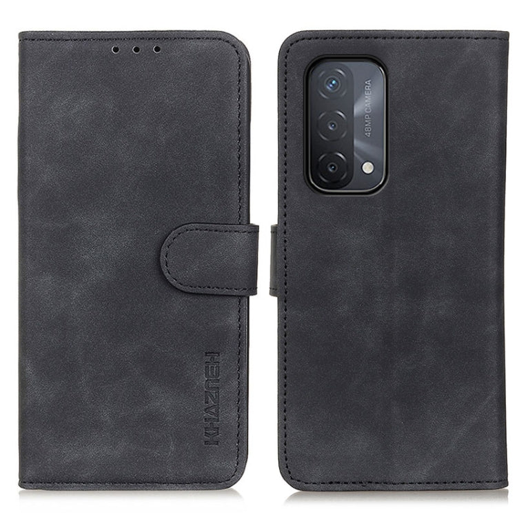 KHAZNEH Retro Texture PU + TPU Custodia in pelle a vibrazione orizzontale con supporto, slot per carte e portafoglio, For OnePlus 9R, For OPPO A54 4G, For OPPO A93 5G / A54 5G / A74 5G, For OPPO Realme 8 / 8 Pro