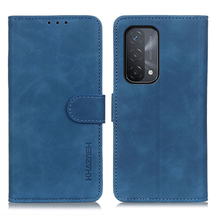 KHAZNEH Retro Texture PU + TPU Custodia in pelle a vibrazione orizzontale con supporto, slot per carte e portafoglio, For OnePlus 9R, For OPPO A54 4G, For OPPO A93 5G / A54 5G / A74 5G, For OPPO Realme 8 / 8 Pro