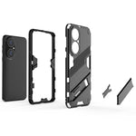 Custodia TPU antiurto con supporto invisibile per Huawei P50 Pro