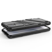 Punk Armor 2 in 1 PC + custodia antiurto in TPU con supporto invisibile, For Huawei P50, For Huawei P50 Pro, For Xiaomi Mi 11 Ultra