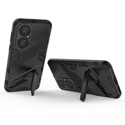 Punk Armor 2 in 1 PC + custodia antiurto in TPU con supporto invisibile, For Huawei P50, For Huawei P50 Pro, For Xiaomi Mi 11 Ultra