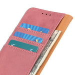 KHAZNEH Custodia in pelle a conchiglia orizzontale con struttura in pelle bovina con supporto, slot per carte e portafoglio, For OnePlus 9R, For OPPO A54 4G, For OPPO A93 5G / A54 5G / A74 5G, For OPPO Realme 8 / 8 Pro