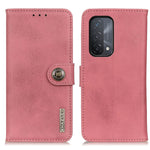 KHAZNEH Custodia in pelle a conchiglia orizzontale con struttura in pelle bovina con supporto, slot per carte e portafoglio, For OnePlus 9R, For OPPO A54 4G, For OPPO A93 5G / A54 5G / A74 5G, For OPPO Realme 8 / 8 Pro