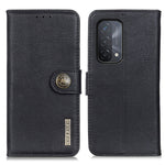 KHAZNEH Custodia in pelle a conchiglia orizzontale con struttura in pelle bovina con supporto, slot per carte e portafoglio, For OnePlus 9R, For OPPO A54 4G, For OPPO A93 5G / A54 5G / A74 5G, For OPPO Realme 8 / 8 Pro