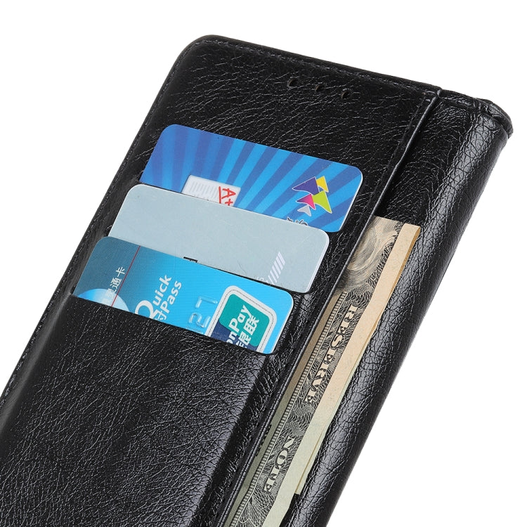 Custodia in pelle a conchiglia orizzontale con struttura in nappa con fibbia in rame con supporto, slot per carte e portafoglio, For OnePlus 9R, For OPPO A54 4G, For OPPO A93 5G / A54 5G / A74 5G, For OPPO Realme 8 / Realme 8 Pro
