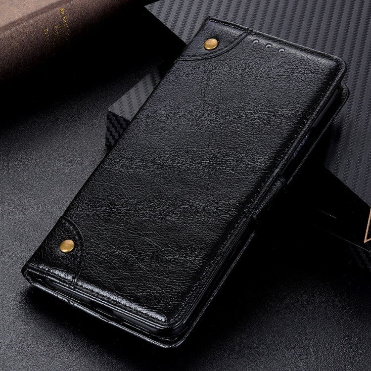 Custodia in pelle a conchiglia orizzontale con struttura in nappa con fibbia in rame con supporto, slot per carte e portafoglio, For OnePlus 9R, For OPPO A54 4G, For OPPO A93 5G / A54 5G / A74 5G, For OPPO Realme 8 / Realme 8 Pro