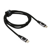 100W 5A USB-C / Tipo-C maschio a USB-C / Tipo-C maschio PD Cavo dati intrecciato a ricarica rapida, 1m, 1.5m, 2m