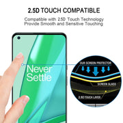 Edge Glue 9H HD Pellicola in vetro temperato con bordo curvo 3D, For OnePlus 9 Pro (1 PCS), For Xiaomi Mi 11i (1 PC), For Xiaomi Mi 11 Ultra (1 PC), For Xiaomi Mi 11 Pro (1 PC)