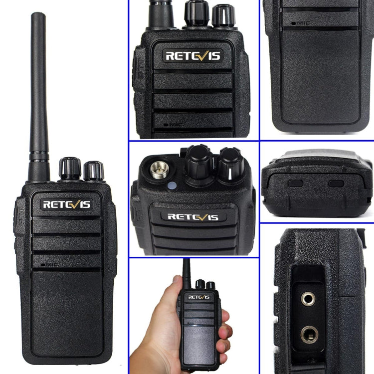 1 Pair RETEVIS RT21 2.5W US Frequency 400-480 MHz 16CH Portable Walkie Talkie, US Plug, RT21 US Plug