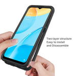 Starry Sky Solid Color Series Custodia protettiva antiurto per PC + TPU, For OPPO A15, For OPPO A52 / A72 / A92, For OPPO A12