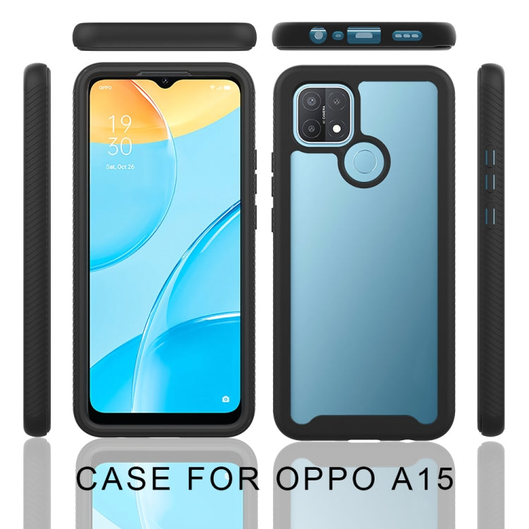 Starry Sky Solid Color Series Custodia protettiva antiurto per PC + TPU, For OPPO A15, For OPPO A52 / A72 / A92, For OPPO A12