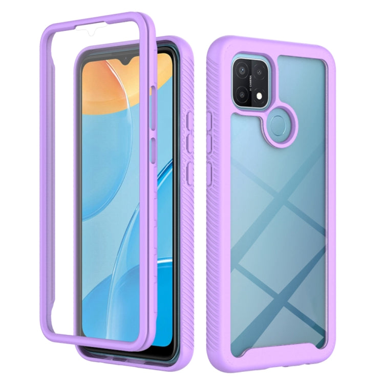 Starry Sky Solid Color Series Custodia protettiva antiurto per PC + TPU, For OPPO A15, For OPPO A52 / A72 / A92, For OPPO A12