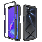 Starry Sky Solid Color Series Custodia protettiva antiurto per PC + TPU, For OPPO A15, For OPPO A52 / A72 / A92, For OPPO A12