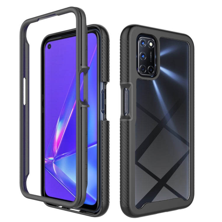 Starry Sky Solid Color Series Custodia protettiva antiurto per PC + TPU, For OPPO A15, For OPPO A52 / A72 / A92, For OPPO A12