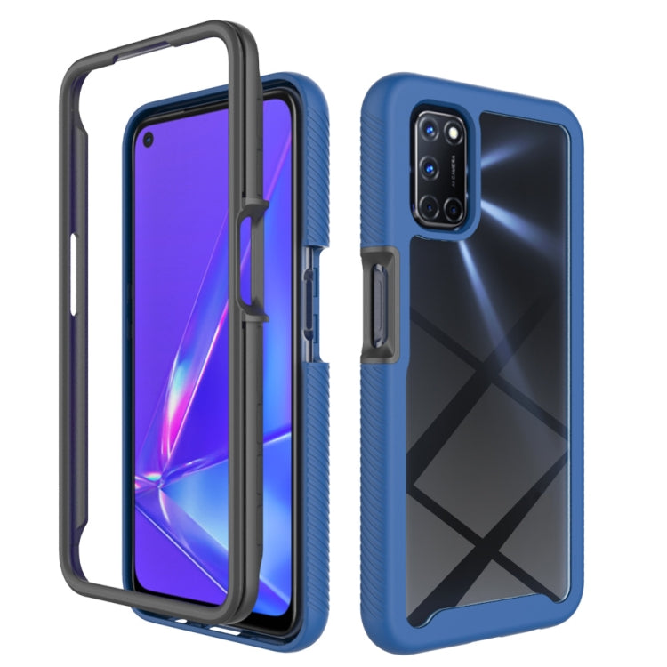 Starry Sky Solid Color Series Custodia protettiva antiurto per PC + TPU, For OPPO A15, For OPPO A52 / A72 / A92, For OPPO A12