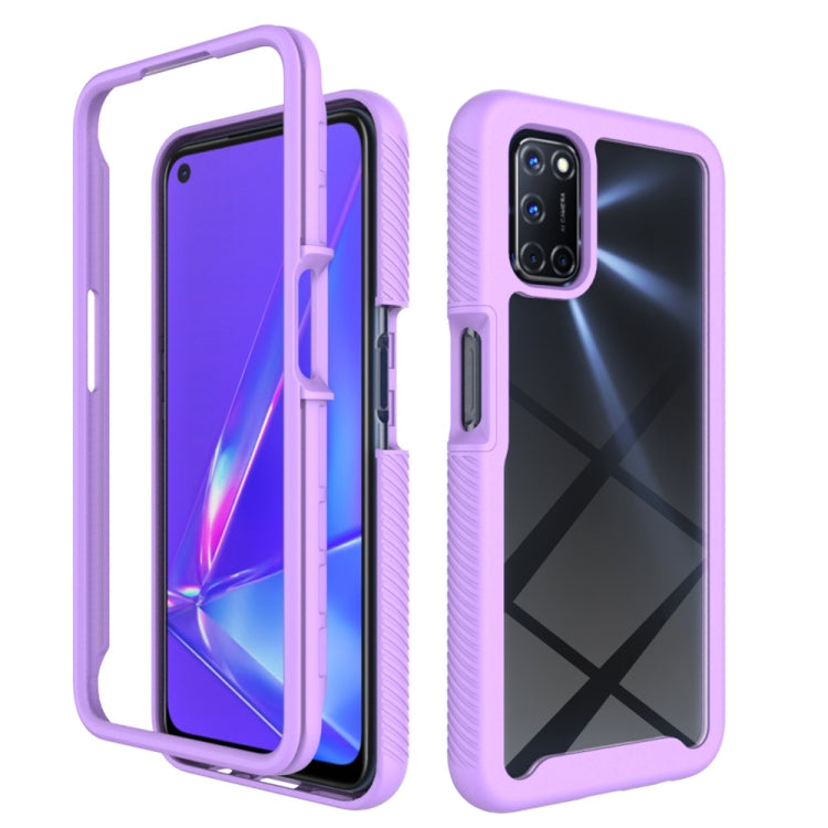 Starry Sky Solid Color Series Custodia protettiva antiurto per PC + TPU, For OPPO A15, For OPPO A52 / A72 / A92, For OPPO A12