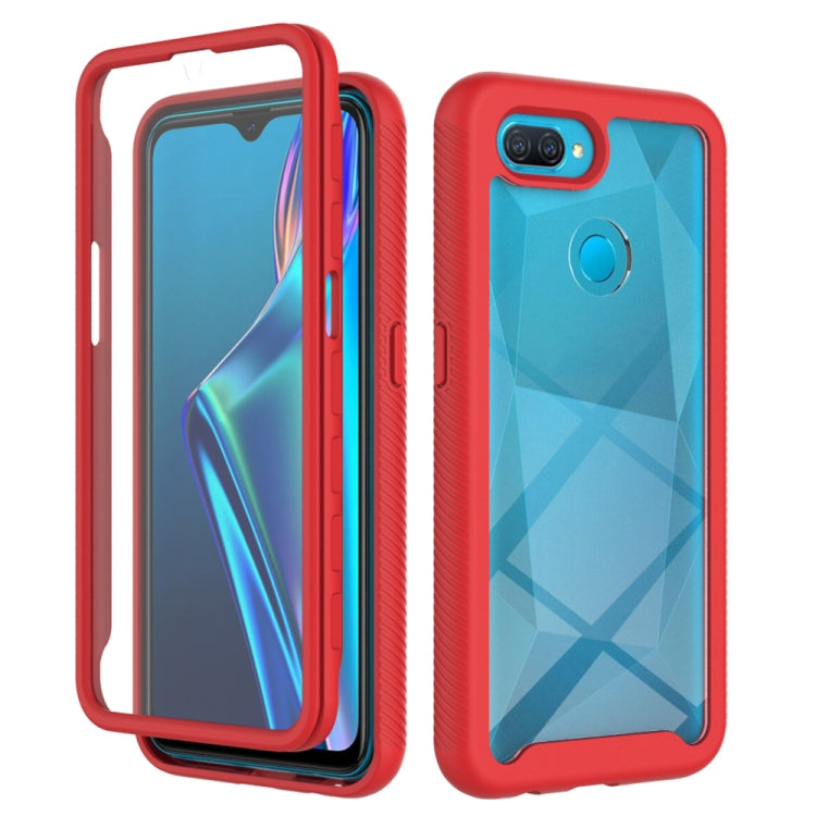 Starry Sky Solid Color Series Custodia protettiva antiurto per PC + TPU, For OPPO A15, For OPPO A52 / A72 / A92, For OPPO A12