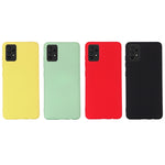 Custodia silicone antiurto per Samsung Galaxy A52 e A72