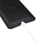 Marsupio in pelle per smartphone fino a 6,1 pollici