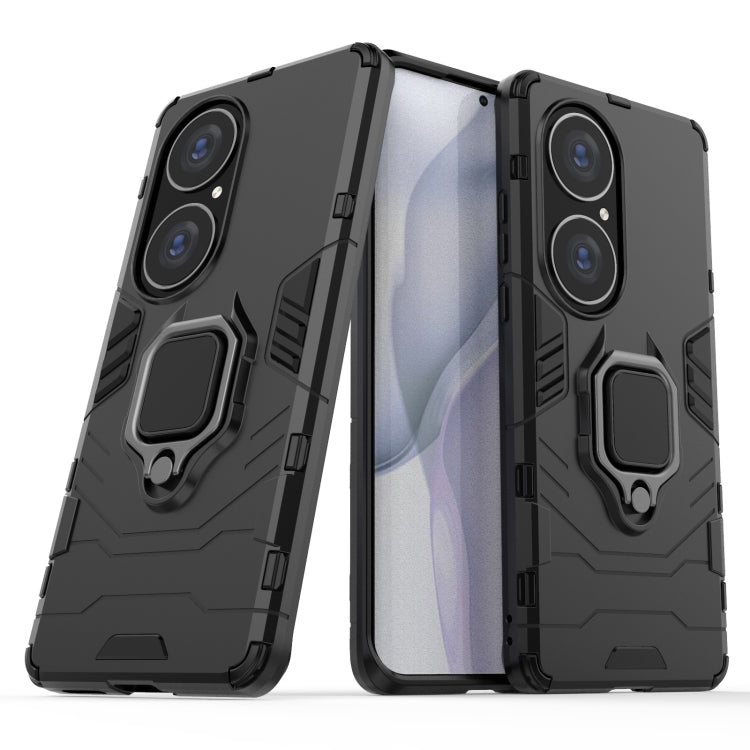 Custodia protettiva antiurto per PC + TPU con supporto per anello magnetico, For Huawei P50 Pro