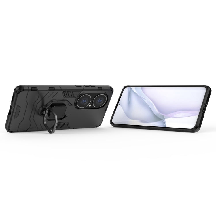 Custodia protettiva antiurto per PC + TPU con supporto per anello magnetico, For Huawei P50 Pro