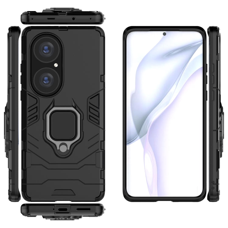 Custodia protettiva antiurto per PC + TPU con supporto per anello magnetico, For Huawei P50 Pro