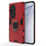 Custodia protettiva antiurto per PC + TPU con supporto per anello magnetico, For Huawei P50 Pro